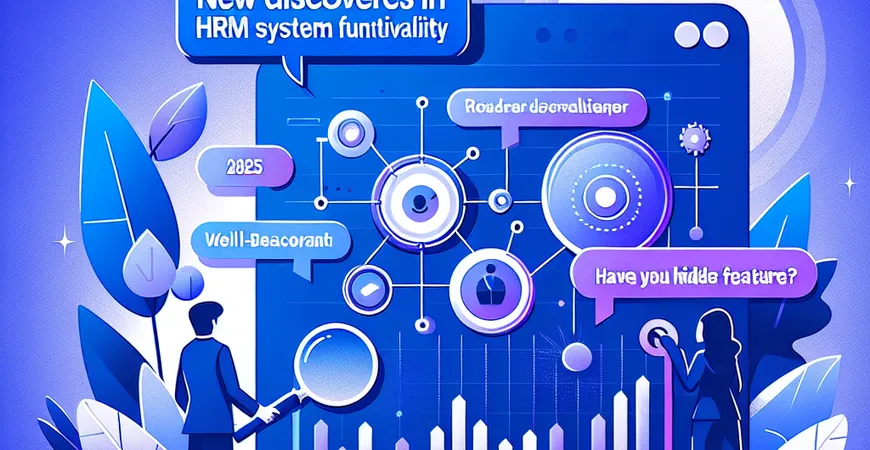 2025 年 HRM 系统功能新发现：这些隐藏功能你用过吗？